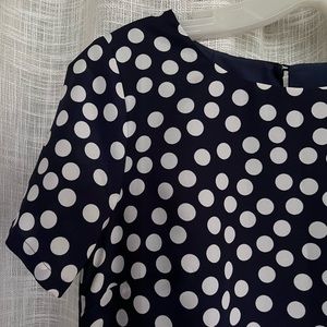 j. crew short sleeve shift dress - size 00